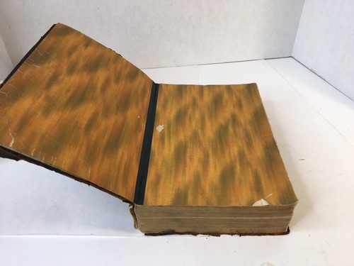 HUGE Old Vtg / Ant Reference Book 1932 ~New Century Book of Facts ~Leather Bound - Bild 5 von 12