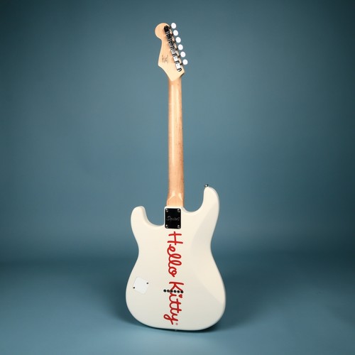 2024 Squier Hello Kitty Stratocaster White Electric Guitar - 第 15/15 張圖片
