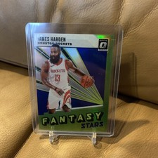 2018-2019 Donruss Optic James Harden Blue Fantasy Stars Parallel #25/85