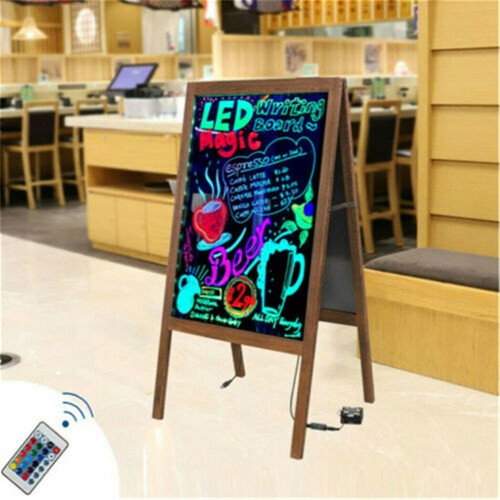 Large Blackboard Chalkboard - Wedding Welcome Sign - Home Cafe Display - 5 Style - Picture 4 of 37