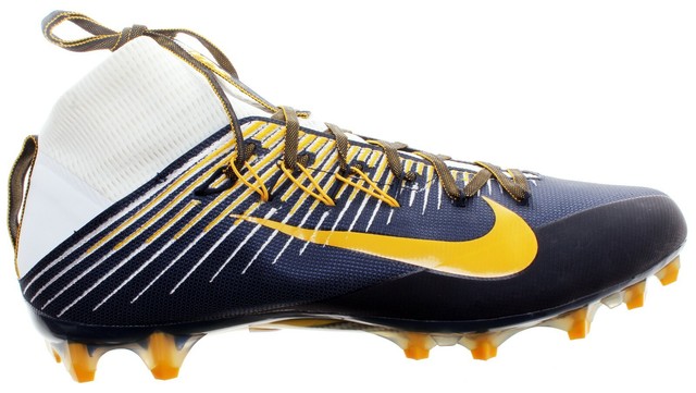 navy football cleats