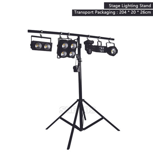 SHEHDS 1.2m 3-Tripod Stage Lighting Adjustment DJ Disco Show Effect Light Stand - Picture 37 of 41