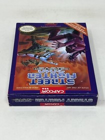 NES Nintendo - Street Fighter 2010 The Final Fight - CIB Complete w/ Poster