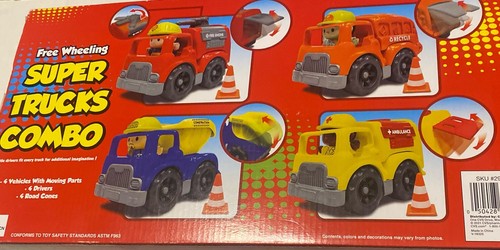 Super Truck Combo Toy Truck | Free-Wheeling | Ages 2+ Fun For All New In Box - Picture 5 of 7