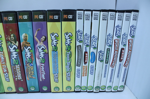 Lot of 20 The Sims 1 , 2 , 3  PC Games - Expansion Packs Windows - Picture 3 of 6