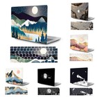 2in1 Creative Case Cover +Keyboard Skin For Macbook Pro 14 16 Air 13 15 11 12 in