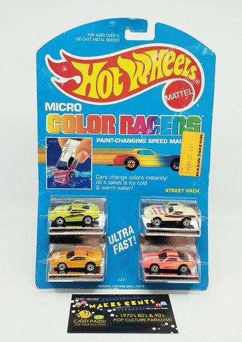 1988 HOT WHEELS MICRO COLOR RACERS - STREET PACK # 3227, Corvette - NEW ...