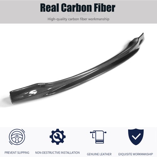 Carbon Fiber Front Bumper Lip Chin Spoiler For BMW 5 Series F10 M5 Sedan 2012-16 - Picture 6 of 12
