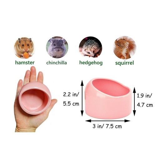 Stazione di alimentazione ceramica senza punta - Piatto di alimentazione senza fuga - Piccoli animali e rettili - Foto 18 di 29