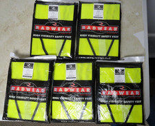 Universal Fit RADWEAR High Visibility Safety Vest {SET OF 5}