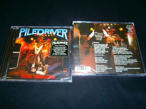 PILEDRIVER - Metal Inquisition. CD - Picture 2 of 3