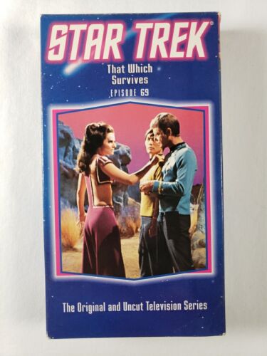 Star Trek The Original Series Episode 69 That Which Survives Video Tape VHS