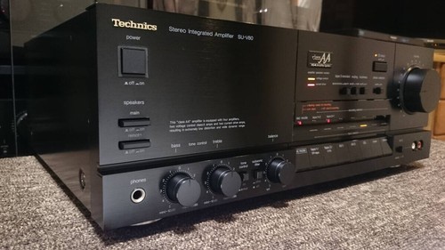 Amplificador integrado estéreo Technics SU-V80 probado y funcionando bien desde Japón - Imagen 4 de 9