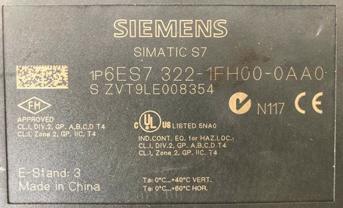 *Siemens 6ES7 322-1FH00-0AA0 Ausgangsmodul - Bild 8 von 8