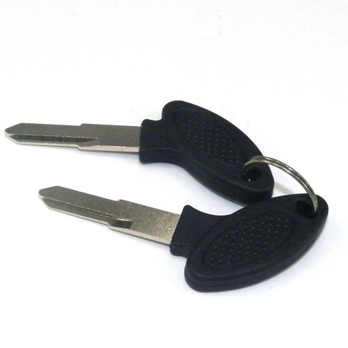2XBlank Uncut Key for Some Scooter Moped BAOTIAN BENZHOU JINLUN CHINESE TY02LEFT - Picture 4 of 7