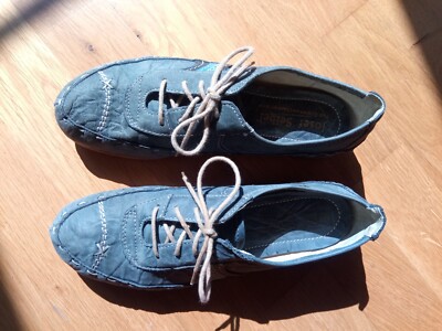 Josef Seibel Spirit of Nature flat leather shoes size UK