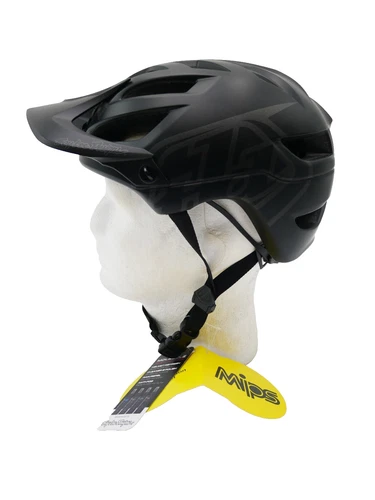 Troy Lee Designs Half Shell A1 Classic Helmet W/MIPS - Black - XS - 190258000