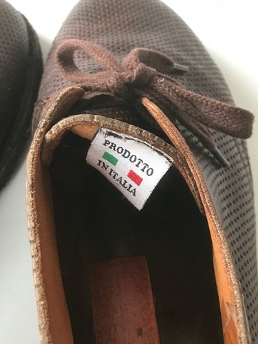 Barneys Co-op Brown Gum Sole Ankle Desert Boots. 8 1/2. Made in Italy. - Picture 9 of 11