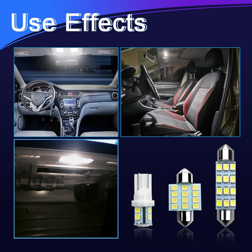 Innenraum Autolampen, Auto LED Birne, LED Innenraum Ersatzbirnen 24 Sets für - Bild 6 von 12