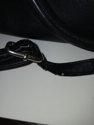 Nicole by Nicole Miller Black And Cream With Detachable Shoulder Strap Handbag - Picture 23 of 23