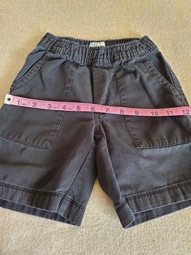 Place 1989 Boys Black Short Elastic Waist Size 4T - Picture 5 of 8