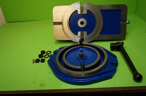 Maschinenschraubstock ELV 150 / QM 16160 mit Prismenbacken Backenbreite 150 mm - Bild 2 von 2