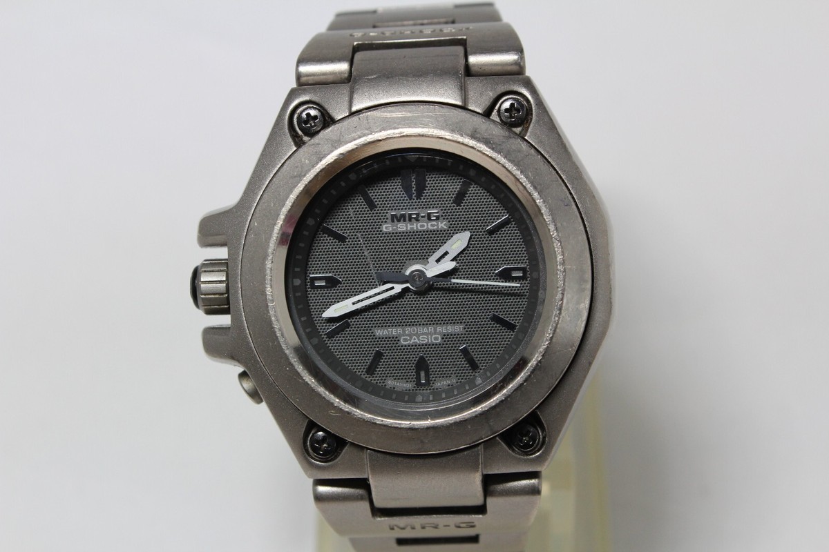 超希少稼働品☆G-SHOCK MRG-120TZ フルメタル フルチタン Y2K CASIO G-SHOCK MRG-120TZ for Jazz Titanium | eBay