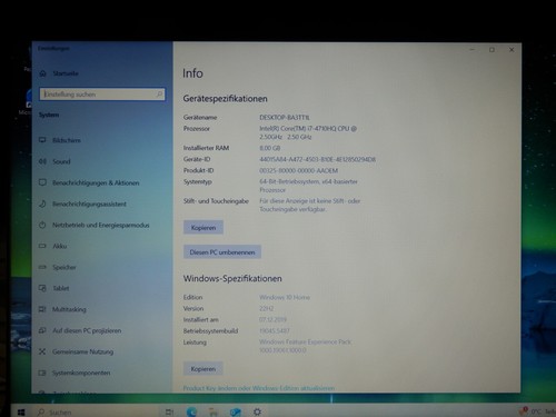 Lenovo Y50-70 - Intel i7-4710HQ, 8GB Ram, 256GB SSD, 15,6" FHD, GeForce GTX 860M - Bild 3 von 11