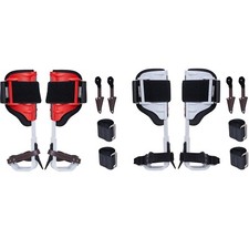 Tree Climbing Spikes Climbing Spurs Gear Aluminum Arborist Equipment Red Silver