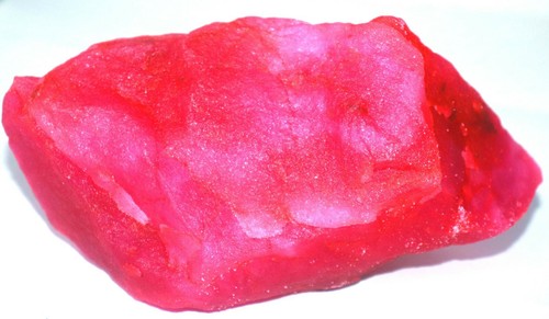 DYED 5130CT EGL Certified Natural Superb Red Ruby Rough African Gemstone DE2291 - Picture 3 of 4
