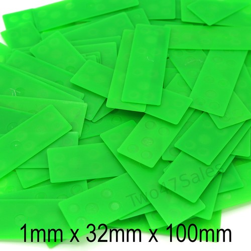 32mm Glazing Packers Floor Glass Shims Window Spacers Flat Plastic Frame Kitchen - Picture 12 of 23