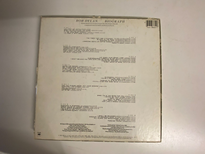 BOB DYRAN/BIO GRAPH 5枚組　見本盤 BOB DYRAN/BIO GRAPH 5枚組 見本盤 - メルカリ