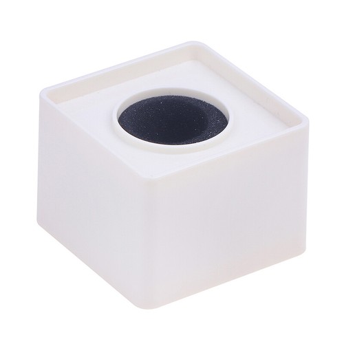 1Pc Square Microphone Flag Mic Station Cube Interview Square Box Holder Decor - Picture 14 of 14