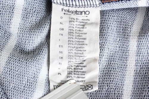NAKETANO Pullover Sweatshirt Herren Größe L Rundhals gestreift VR2022 - Bild 7 von 7