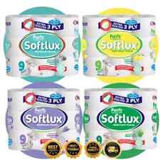 Purrfs Softlux Aloe Vera 3 Ply Toilet Rolls 150 sheets Per Roll 45 Rolls