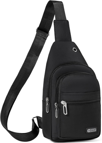 Small Sling Backpack Crossbody Sling Bag, Chest Bag Daypack Fanny Pack Cross Bod - Picture 10 of 12