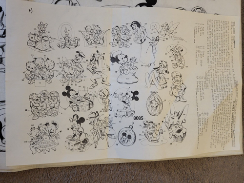 Gráfico TRI CHEM Adornos de Personajes de Disney Cuadro para Pintar 26 x 19 Mickey Tinker - Imagen 4 de 6