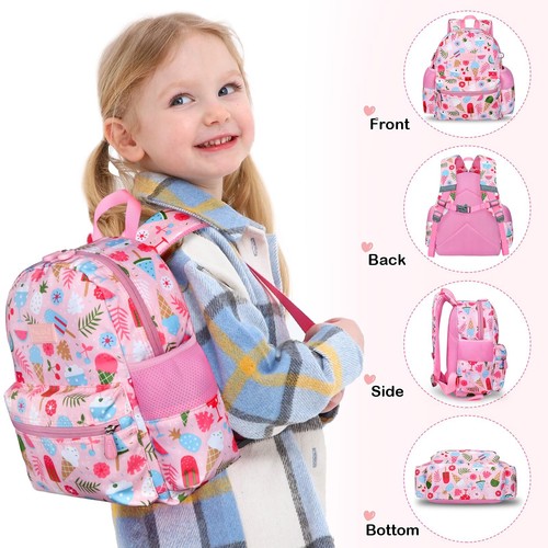 Toddler Backpack for Girls Boys Preschool Kindergarten School Bag for Kids 3-6 - Picture 6 of 7