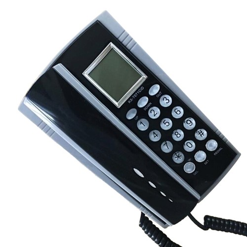 KX~071 Desktop Corded Telephone Home Fixed Phone Landline Telephone Big Buttons - Zdjęcie 6 z 10