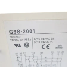 1X Safety Relay G9S-2001 G9S-2001 24V 