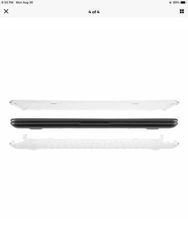 Belkin B2A085-C00 Snap Shield Notebook Case Acer C720 Chromebook 11” Transparent - Picture 8 of 8