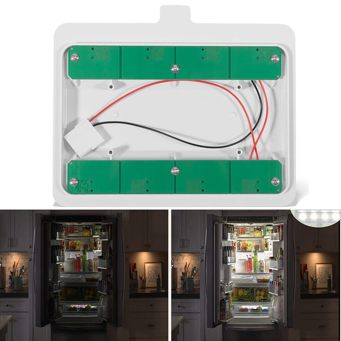 W11043011 Refrigerator Freezer LED Module Light For