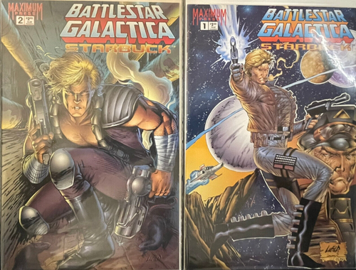 BATTLESTAR GALACTICA: 2 Different and COMPLETE Sets - Comic Lot Enemy Within +SB - Picture 2 of 4