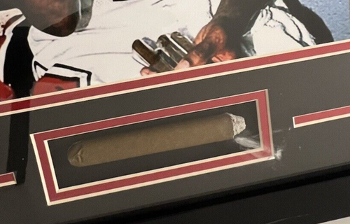 Michael Jordan Chicago Bulls Basketball 18x22 Foto 4 Ringe Rauchen Zigarre defekt - Bild 3 von 10