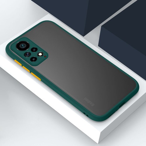 Custodia trasparente antiurto opaca per Xiaomi 14T 11T 13T Redmi Note 12 11 10 Pro - Foto 15 di 17
