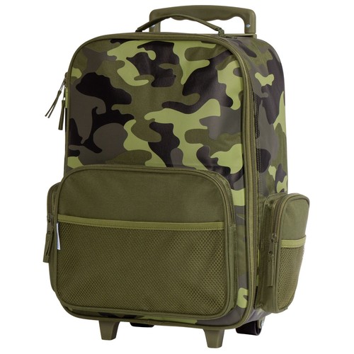 Stephen Joseph klassischer Koffer Kinder Camouflage Griff Drop Rollgepäck ERK1559 - Bild 4 von 8