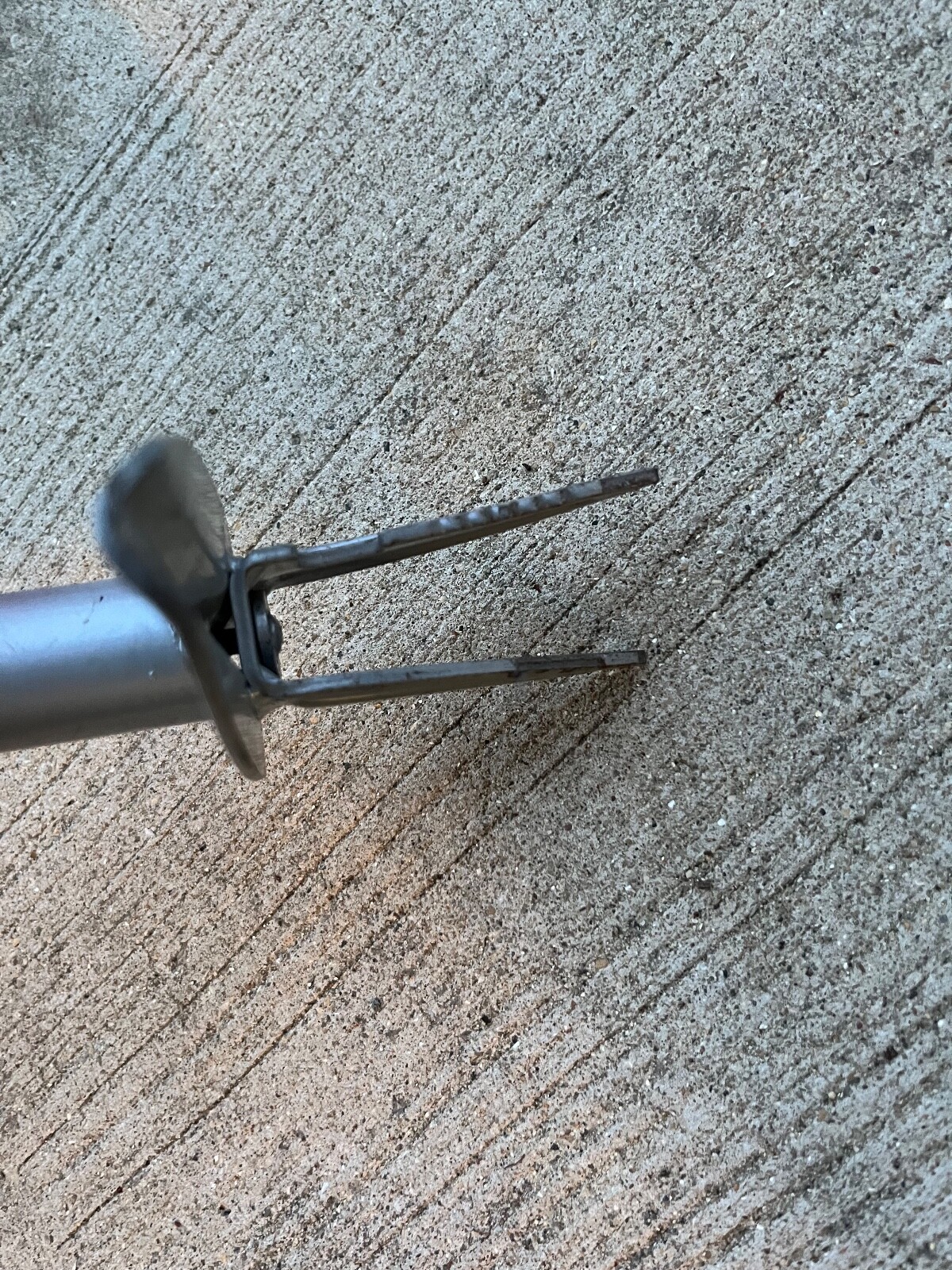 Garden Weasel Step and Twist Hand Weeder, 36” Long, Red & Silver