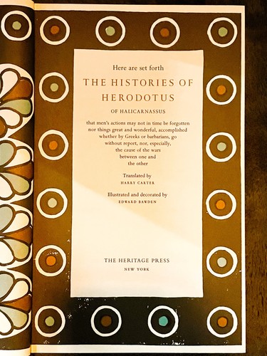 THE HISTORIES OF HERODOTUS 2 Vol HC Set Heritage Press in Slipcases Vtg 1958 - Picture 12 of 14