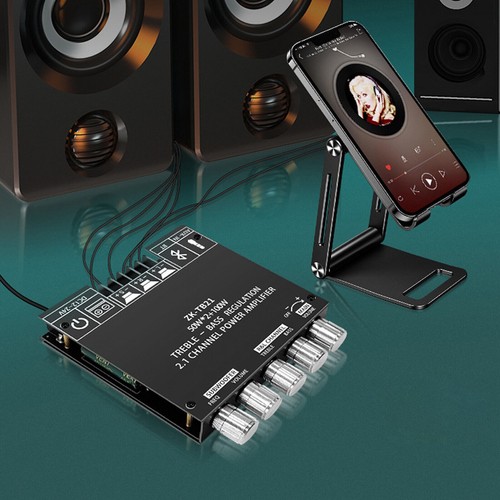 ZK-1002T/ZK-TB21 Bluetooth 5.0 Audio Power Amplifier Module 100W*2 50W*2+100W5e7 - Picture 18 of 22