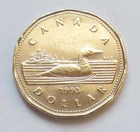 1993 CANADA 1 DOLLAR LOONIE  - combined shipping